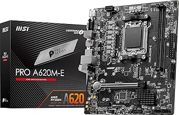 Amazon.com: MSI PRO A620M-E ProSeries Motherboard (AMD 9000